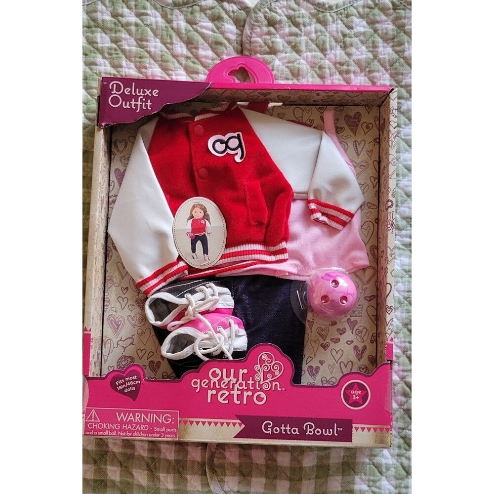 New Our Generation Retro Deluxe Outfit - Gotta Bowl